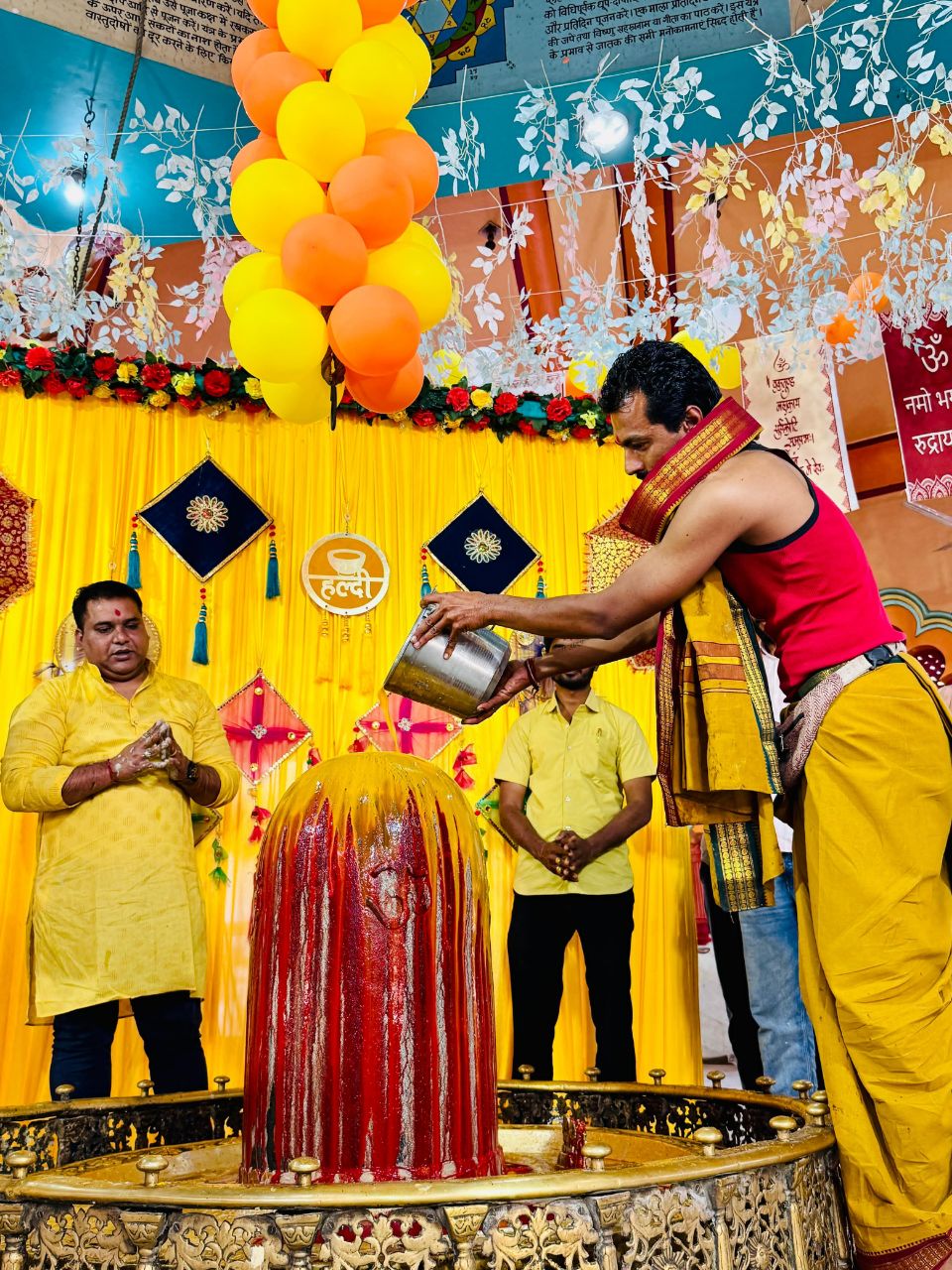 Haldi Abhishek at Rankeshwar Dham Ujjain